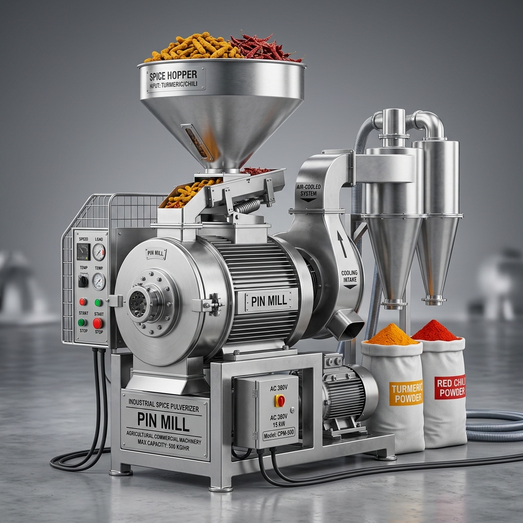 Spice Grinding Plant